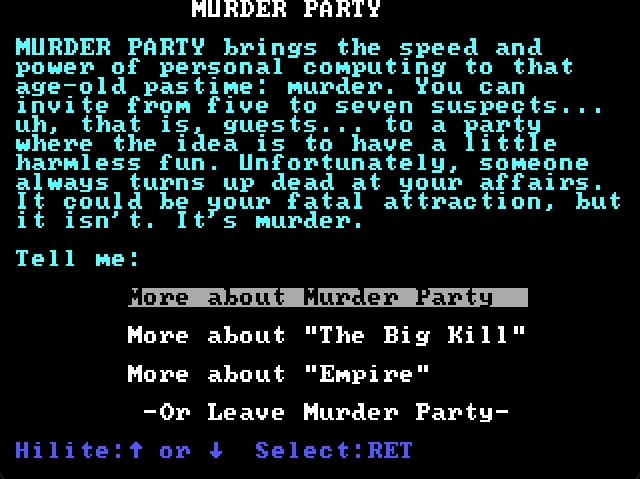 Make Your Own Murder Party
